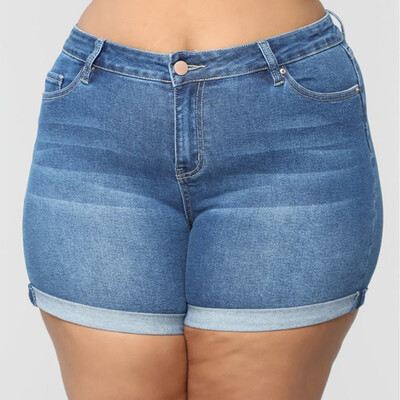 

〖Follure〗New Women Summer Short Jeans Denim Female Pockets Wash Denim Shorts