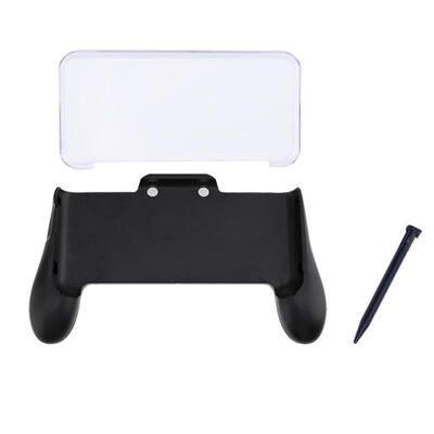 

3 in 1 Hand GripCrystal CasePlastic Stylus Pen for Nintendo NEW 2DS LL