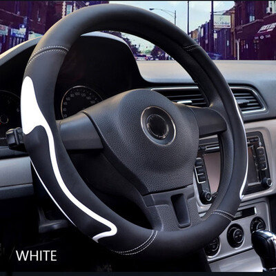 

Car interior protection accessories Micro Fiber Leathe 363840cm Car Steering Wheel Cover for most cars Antiskid Comfortable
