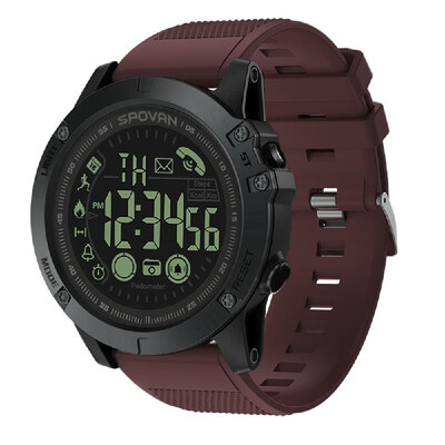 

Outdoor Digital Smart Sport Watch for Men with Pedometer Wrist Watch for iOS&Android 50M Waterproof
