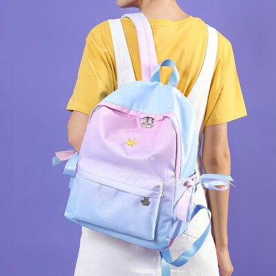 

Simple ins students Japanese backpack with a sense of ancient girls gradually changing Baitamori Korean version of shoulder bags f