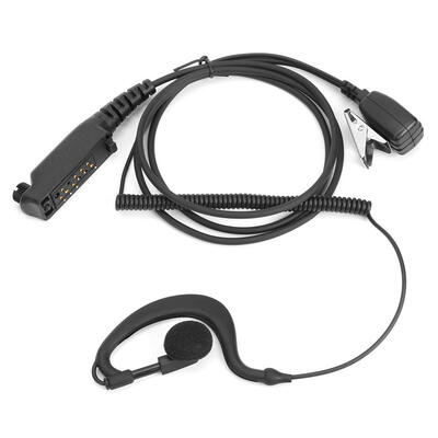 

PPT Mic Earpiece G Shape Earhook Headset for Sepura STP8000 STP8030 STP8035