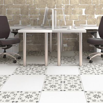 

〖Follure〗4Pcs Creative Adhesive Tile Floor Wall Decal Sticker DIY Kitchen Bathroom Decor