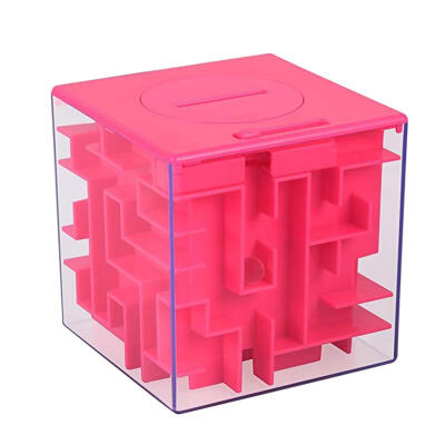 

Funny Brain Game 3D Cube Puzzle Maze Toy Balance Training for Children