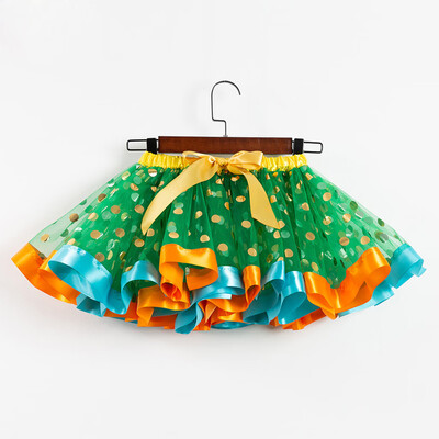 

Girls Kids Tutu Party Dance Ballet Toddler Baby Costume Dot Print Skirts Clothes