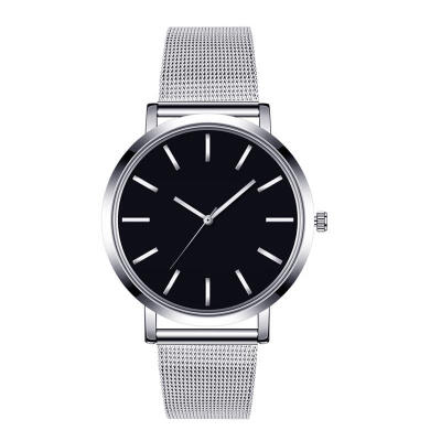 

Women Simple Black Watch Luxury Mesh Band Stainless Steel Quartz Wristwatch Ladies Fashion Business Watches Relogio Feminino