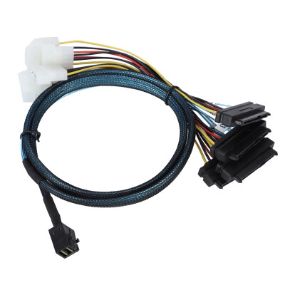 

Greensen Cabledeconn Mini SAS Line SFF-8643 to SFF-8482 Data Sync Hard Disk Transmission Cable