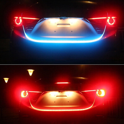 

4 Color Flow Type LED Strip Tailgate Turning Signal Lights Bar Trunk Strips Lamp