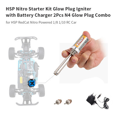 

Tailored Glow Plug Igniter Starter Ignitor For HSP 18 110 Buggy Truck With Charger