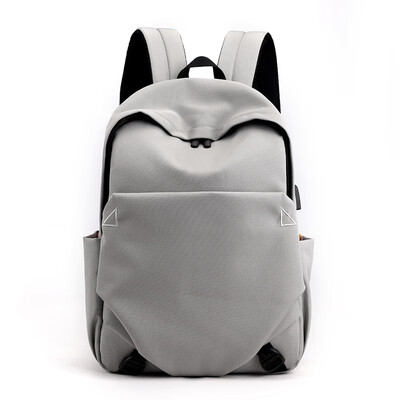 

Casual backpack USB charging design fashion trend simple lightweight bag shoulder bag