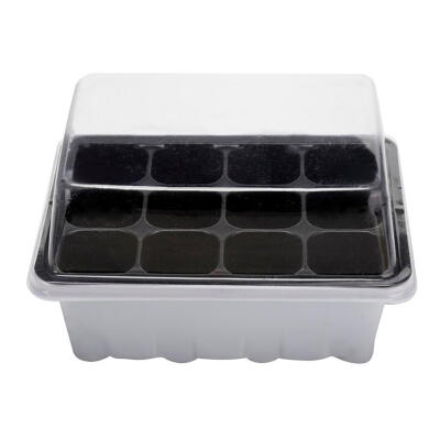

12 Cells Garden Planter Seedling Seed Nursery Plant Seed Tray Gardening Tool
