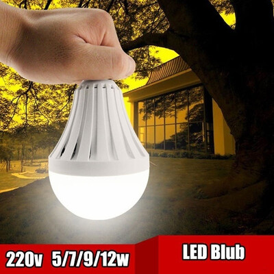 

TOP LED Intelligent E27 220V Light Bulbs 5791218W Emergency Rechargeable Lamps