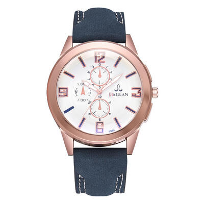

Luxury Men Watches Fashion Large Dial Simple Casual Quartz Watch Clock