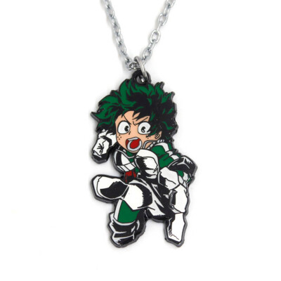 

My Hero Academia Animation Around Stainless Steel Alloy Epoxy Necklace Novelty Anime Cartoon Accessories Anime Fans Gift