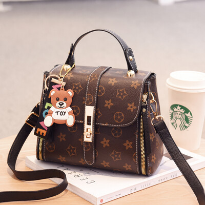 

On the new wave of womens handbags Korean version of simple Joker fashion 2018 ladies shoulder bag messenger bag