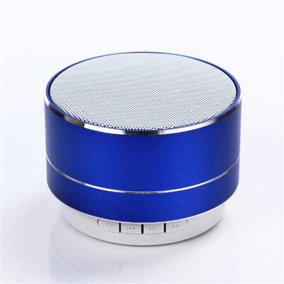 

A10 Cylinder Shape Small Metal Bluetooth Speaker Mini Cannon Wireless Subwoofer For Computer Mobile Phones