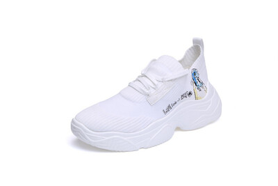 

Flat bottom fashion set of comfortable breathable canvas casual shoes autumn&winter new women models