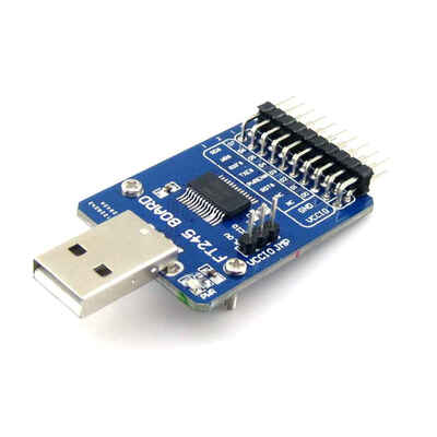 

FT245RL USB FIFO Board Type A 33V5V FT245 Chip USB to Parallel FIFO Communication Module