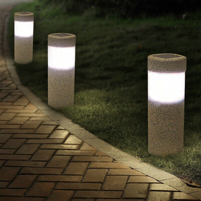 

〖Follure〗Solar Powered LED Garden Light Outdoor Waterproof Sand Blast Lamp Light-operated