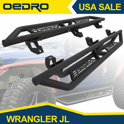 

Nerf Bar Side Step Running Board fit for 2018 2019 Jeep Wrangler JL 4 Door