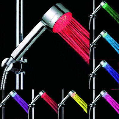 

〖Follure〗Automatic 7Color Changing LED Bathroom Shower Head Water Home Glow Bathroom