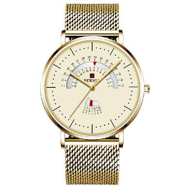 

REWARD RD62007M Quartz Movement Men Watch Luxury Business Simple Wrist Watch 3ATM Waterproof Ultra-thin Calendar Week Wristwatch f