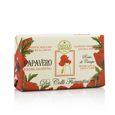 

NESTI DANTE - Dei Colli Fiorentini Triple Milled Vegetal Soap - Poppy 250g88oz