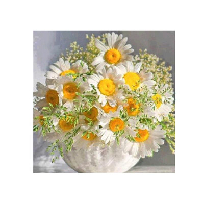 

DIY 5D Diamond Painting Orange Bunch Flowers Rhinestone Embroidery Full Drill Gem Pictures Wall Art Craft&Home Decoration