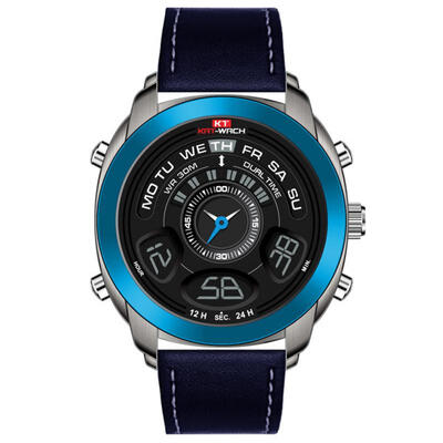 

Mens Digital Watch Outdoor Waterproof Wristwatch With LED Back Light