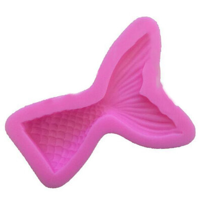 

1Pcs Fairy Mermaid Tail Silicone Fondant Mold Icing Mold Baking Tool