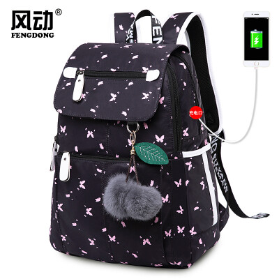 

Womens backpack large capacity waterproof travel bag