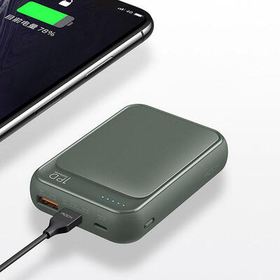 

Mobile Phone Dual USB Fast Charging Power Bank 10000mAh Portable Battery