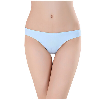 

Toponeto Women Pantie Lce Silk Pure Cotton Base Cloth Sexy T-pants Underpants Underwear