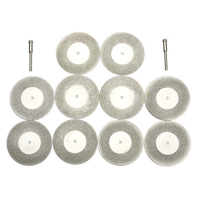 

Siaonvr 20mm Mini Diamond Saw Blade Cutting Discs Shank Dremel Drill Fit Rotary Tool