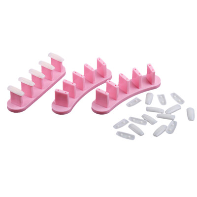 

Manicure Nail Tips Holder Set Practice Display Acrylic Stand Nail Art Tool Salon Home Use