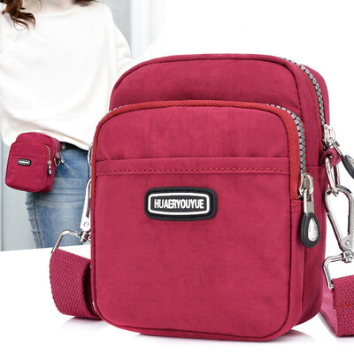 

Tailored Women Nylon Shoulder Bag Waterproof Elegant Daily Shopping Handbag
