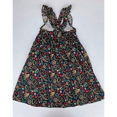 

Willa&Emma Black full printed fruit dress big boy Comfort 13731