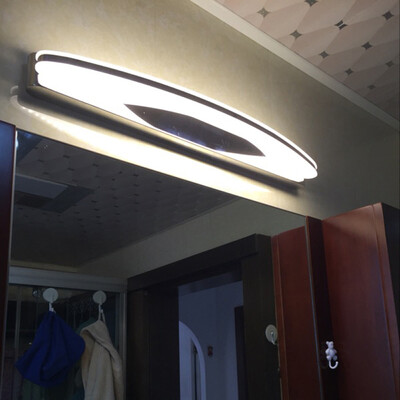

Everflower Max 17W Stainless Steel And Acrylic Modern Fashion Led Wall Sconces Mirror Front Light Model 5950