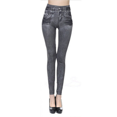 

Womens Elastic Waist High Rise Pants Casual Plus Size Stretch Slim Fit Trousers