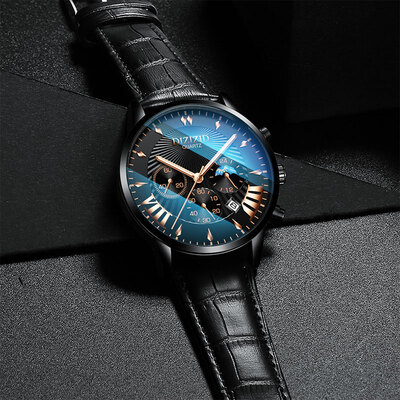 

The wormhole concept fully automatic watch male student trend Korean version of ultra thin waterproof mechanical mens watches new
