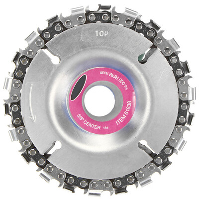 

Multi-function Woodworking Chain Plate 4 inch Grinder Disc 22 Tooth