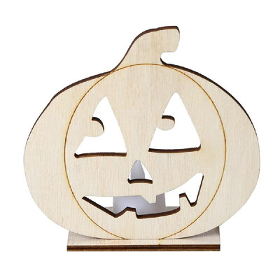 

Wooden Candle Lamp Festival Party Supplies Wooden Decoration Candle Lamp Pumpkins