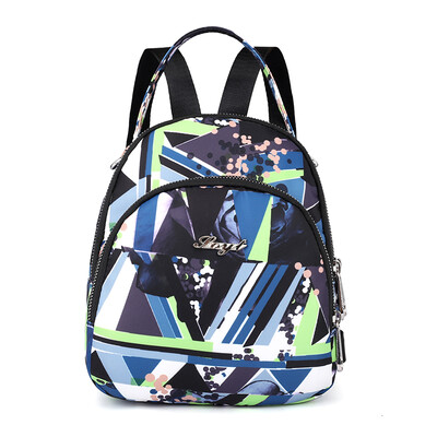 

Shoulder bag female Korean version of Joker nylon Oxford single shoulder Messenger bag mini small backpack canvas bag