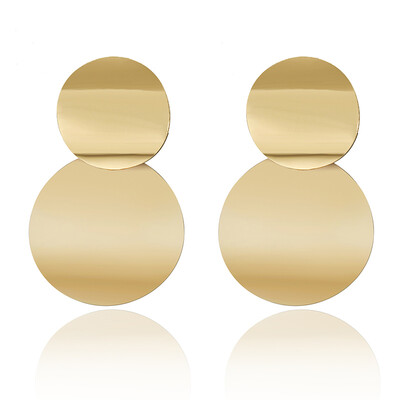 

Fashion Statement Earrings 2018 Big Geometric earrings For Women Hanging Dangle Earrings Drop Earing modern Jewelry
