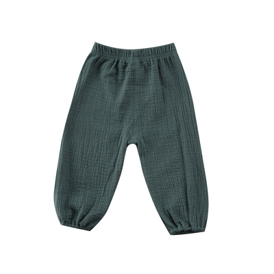 

UK Wrinkled Cotton Vintage Bloomers Kids Baby Bottoms Trousers Legging Pants New