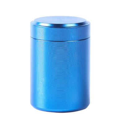 

Tea Caddy Mini Aluminum Storage Boxes Sealed Coffee Powder Cans Tea Leaves Container Portable Travel Tea Caddy Organizer