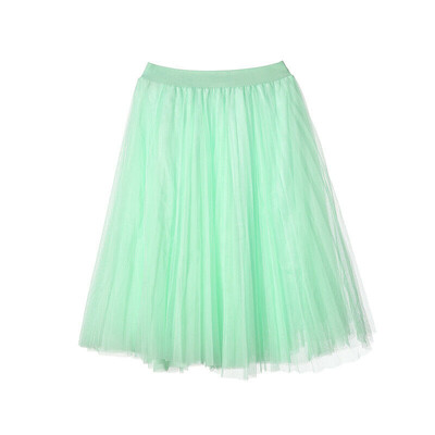 

Womens Tutu Tulle A line Skirts Short Prom Party Knee Length Petticoat Dress