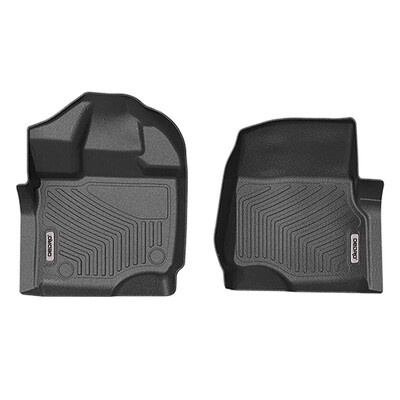 

Fit for 2015-2019 Ford F150 SuperCrew Cab TPE Front Floor Mats Liners