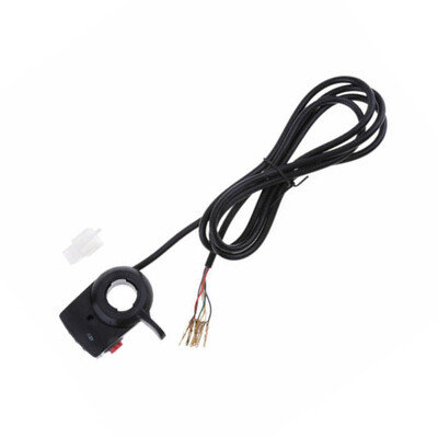 

1XE-bike 48V Thumb Throttle LED Battery Indicator Light Switch Scooter Moped Use