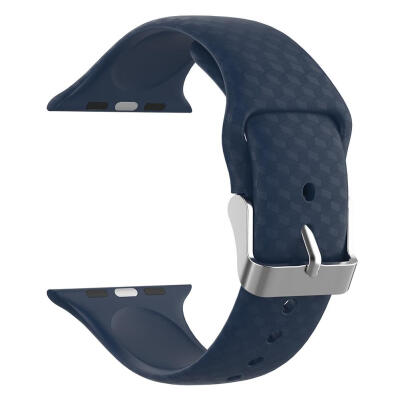

Soft Silicone Sports Strap Band for Apple WatchiWatch Series 1 2 3 4 42mm